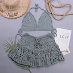 Newly Minted crochet beach set